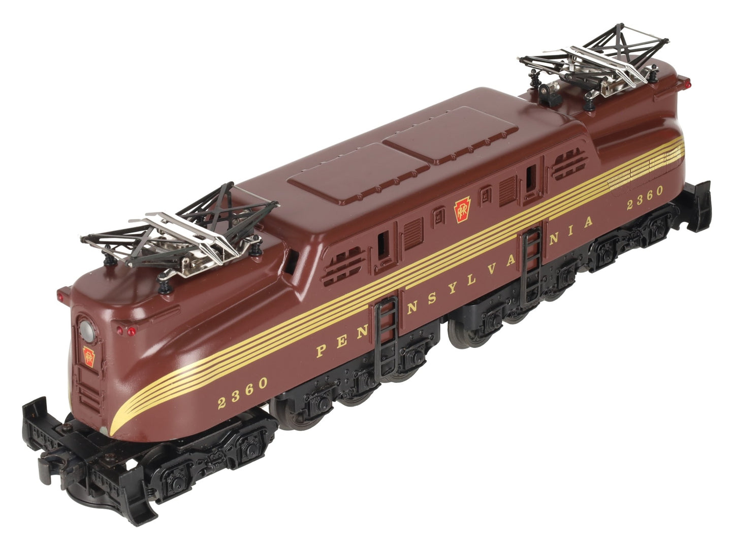 Williams GG-20 O Pennsylvania Tuscan Red 5-Stripe GG-1 Electric Locomotive #2360 EX/Box