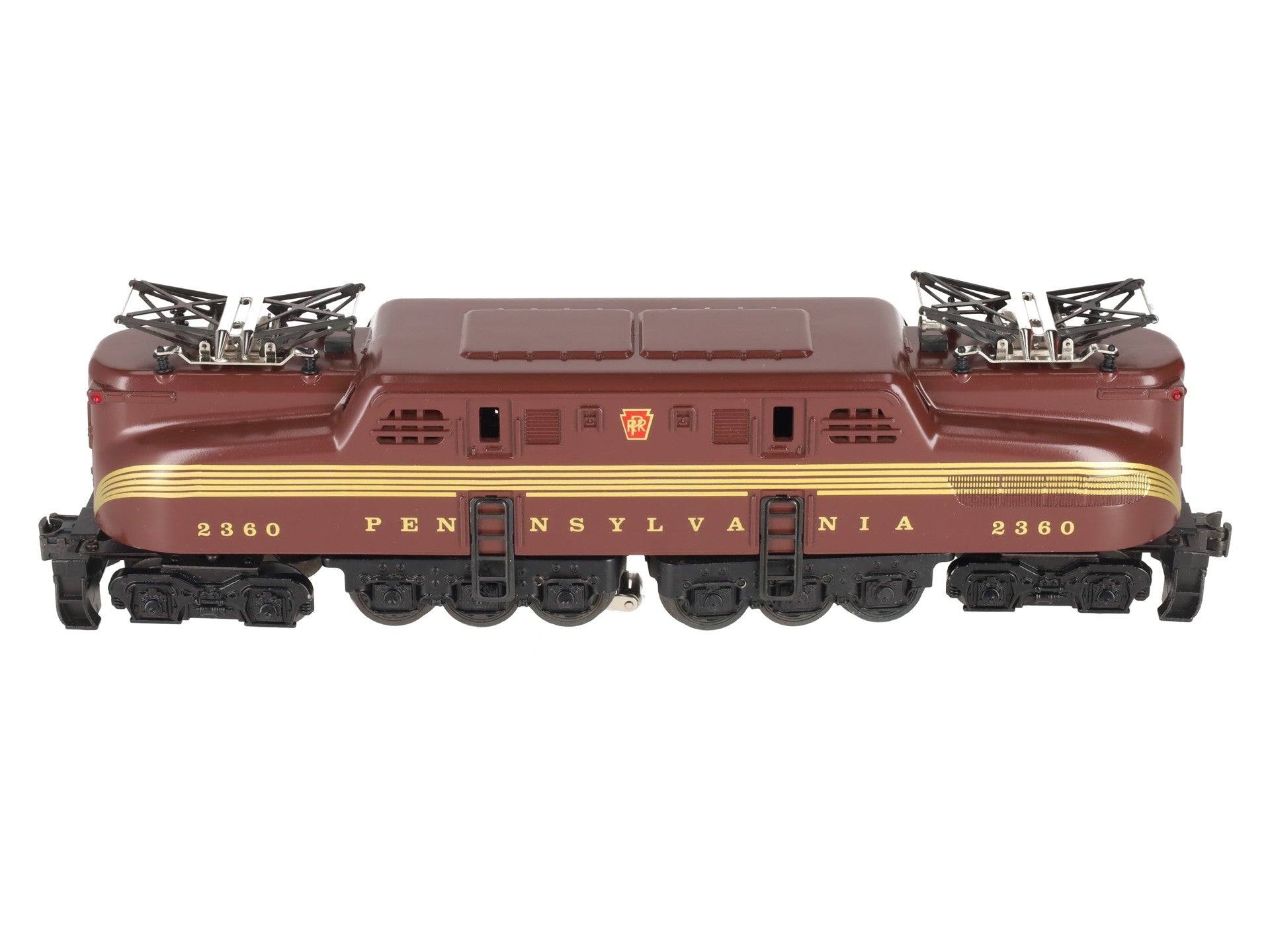 Williams GG-20 O Pennsylvania Tuscan Red 5-Stripe GG-1 Electric Locomotive #2360 EX/Box