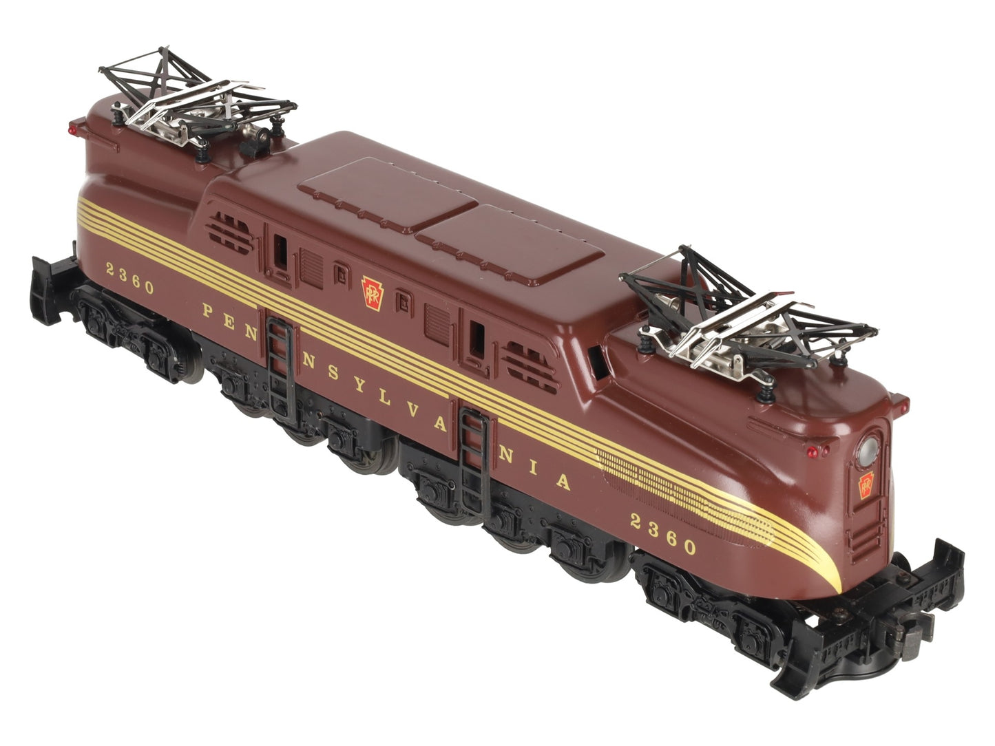 Williams GG-20 O Pennsylvania Tuscan Red 5-Stripe GG-1 Electric Locomotive #2360 EX/Box