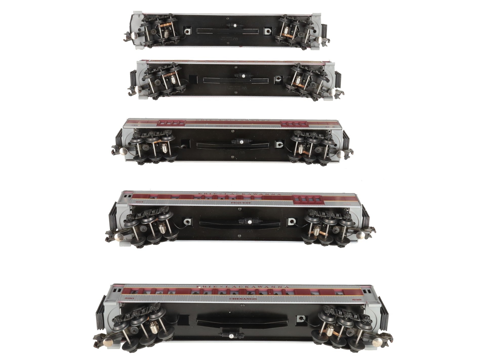 Williams 2510 Erie Lackawanna Madison Passenger 5-Car Set EX