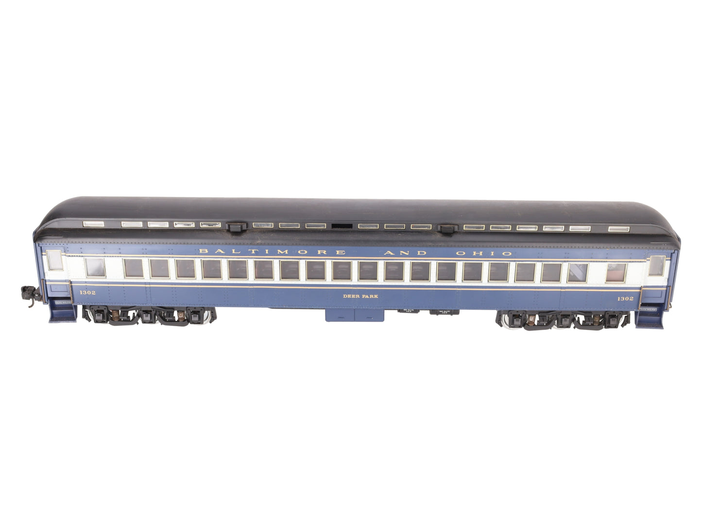 Aristo-Craft 31302 B&O "Deer Park" Heavyweight Coach Car (Metal Wheels) VG