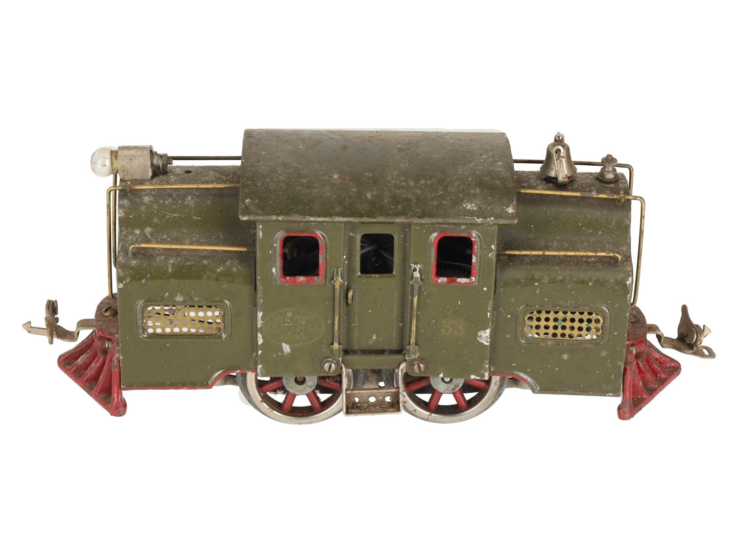 Lionel 33 Vintage Standard Gauge Prewar 0-4-0 Powered Electric Locomotive VG