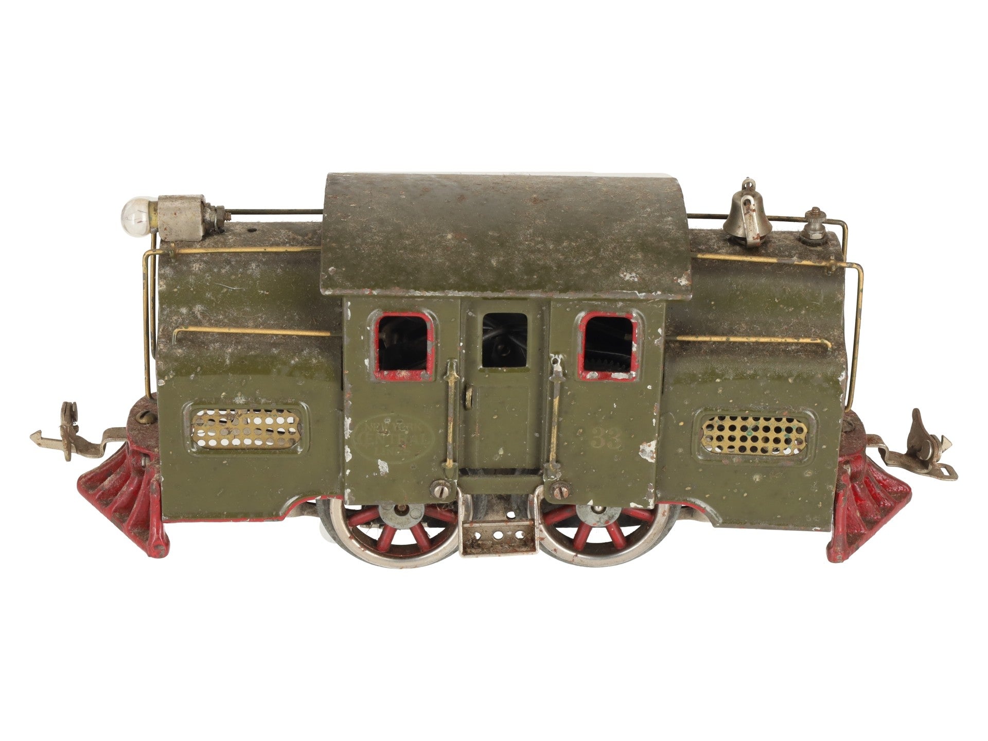 Lionel 33 Vintage Standard Gauge Prewar 0-4-0 Powered Electric Locomotive VG