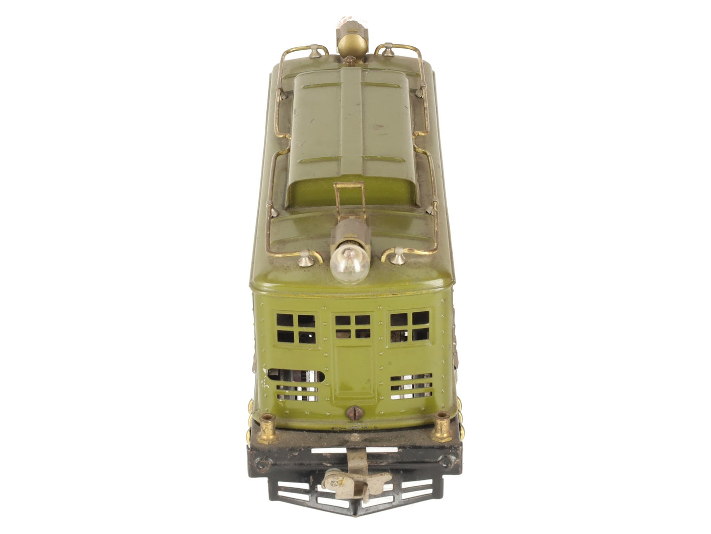 Lionel 8E Vintage Standard Gauge Olive 0-4-0 Powered Electric Locomotive #8E VG