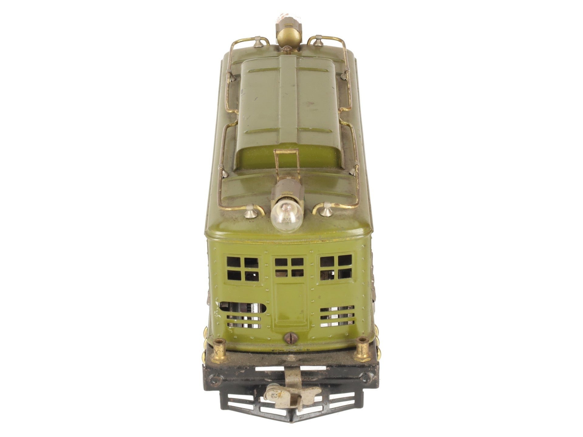 Lionel 8E Vintage Standard Gauge Olive 0-4-0 Powered Electric Locomotive #8E VG