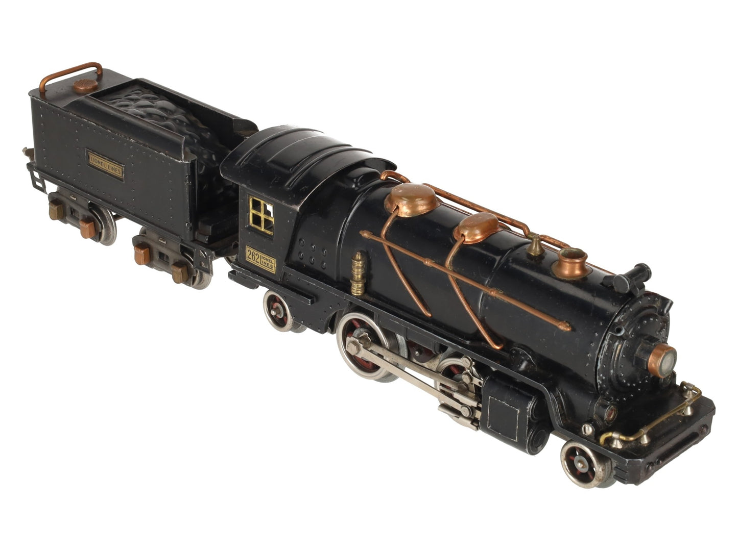 Lionel 262 Vintage O Prewar 2-4-2 Steam Locomotive & Tender VG