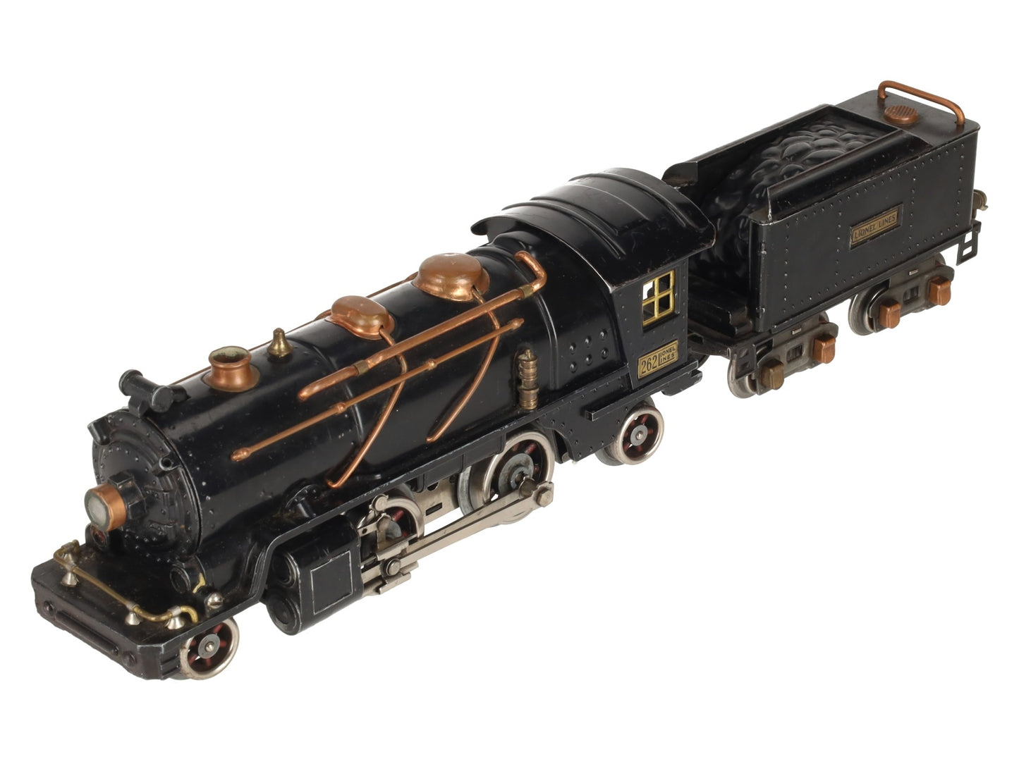 Lionel 262 Vintage O Prewar 2-4-2 Steam Locomotive & Tender VG