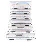 Williams LL600 O Gauge Amtrak  Plated 60' Luxury Liner 6-Car Passenger Set EX/Box
