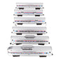 Williams LL600 O Gauge Amtrak  Plated 60' Luxury Liner 6-Car Passenger Set EX/Box