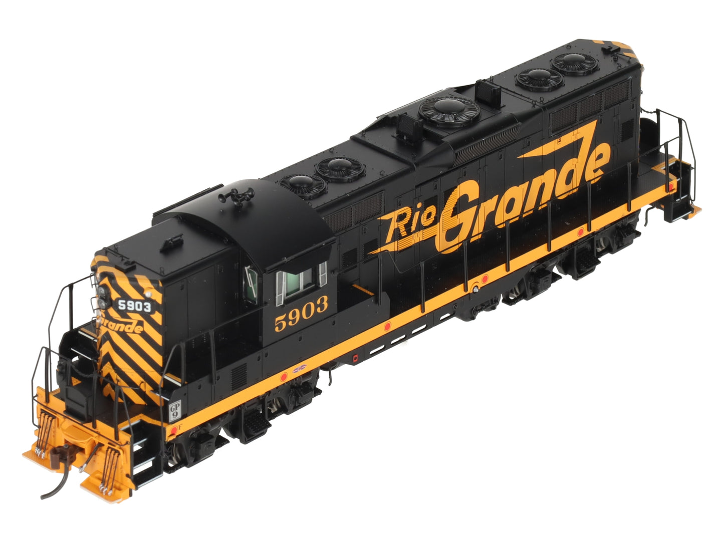 Athearn G62462 HO Scale Rio Grande  GP9- Phase II Diesel Locomotive #5903 EX/Box