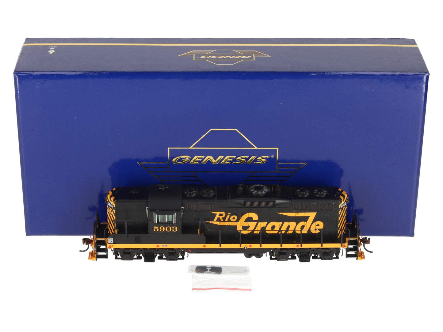 Athearn G62462 HO Scale Rio Grande  GP9- Phase II Diesel Locomotive #5903 EX/Box