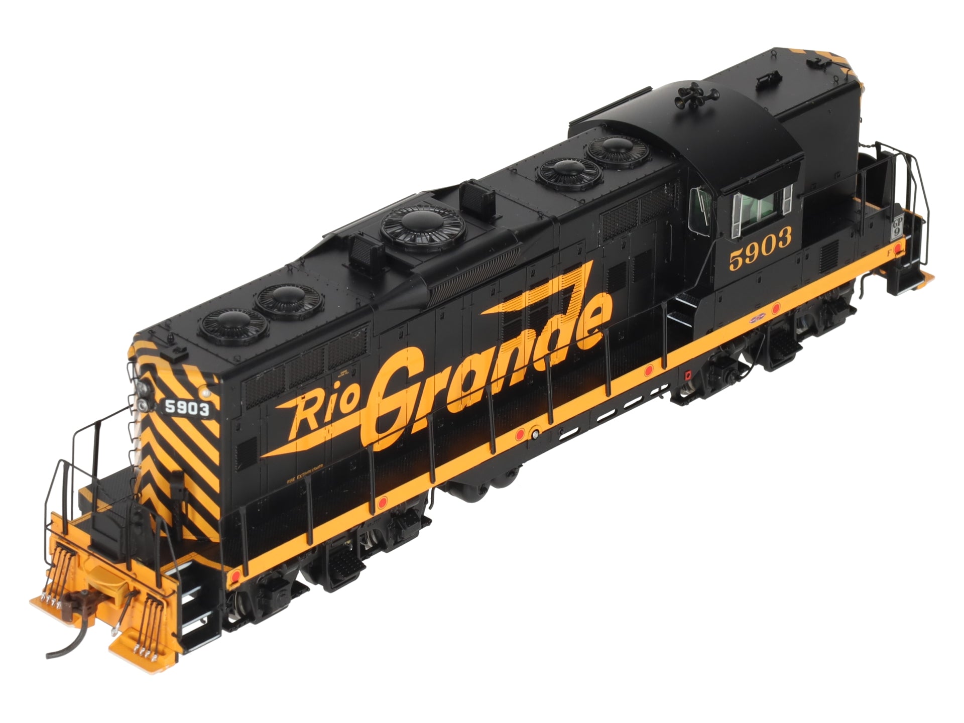 Athearn G62462 HO Scale Rio Grande  GP9- Phase II Diesel Locomotive #5903 EX/Box