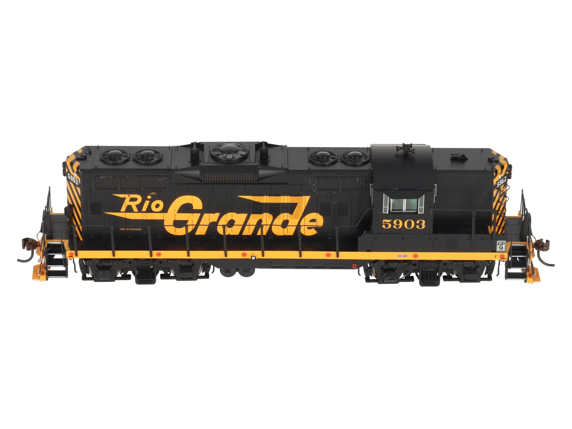 Athearn G62462 HO Scale Rio Grande  GP9- Phase II Diesel Locomotive #5903 EX/Box