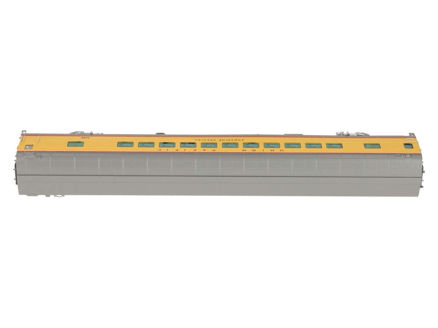 Overland 3436.1 HO Scale BRASS UP 'Sunshine Special' Coach Car #5480- F/P LN/Box