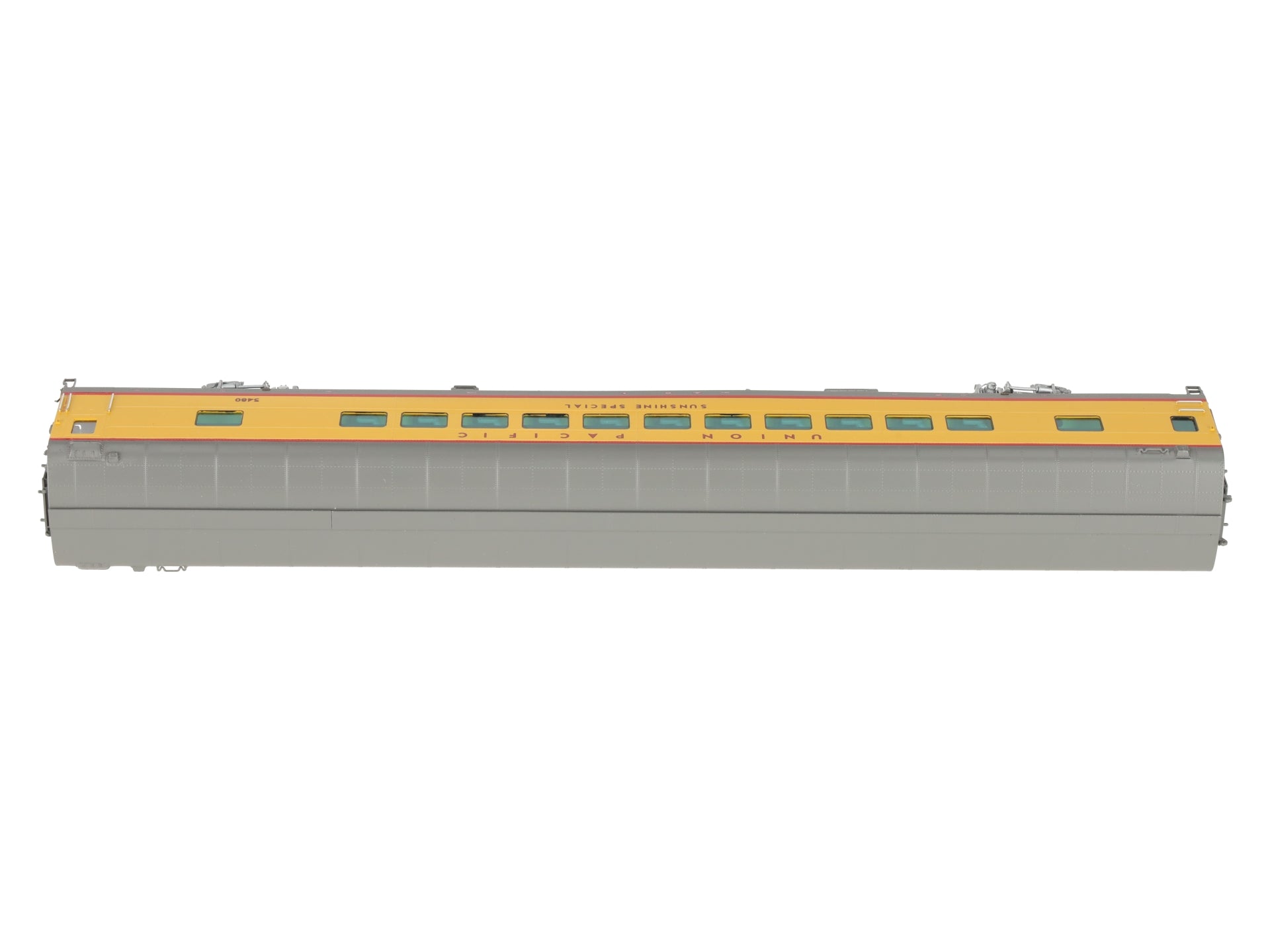 Overland 3436.1 HO Scale BRASS UP 'Sunshine Special' Coach Car #5480- F/P LN/Box