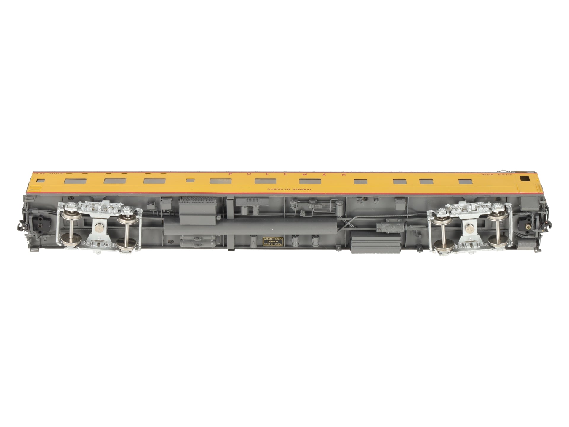 Wasatch HO Scale BRASS Union Pacific Plan 4099 American Sleeper-Painted/Box