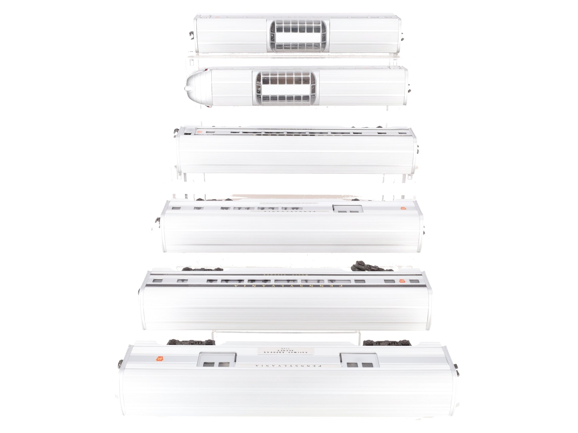 Williams LL609 O Pennsylvania Luxury Liner Passenger Car Set (Set of 6) EX/Box