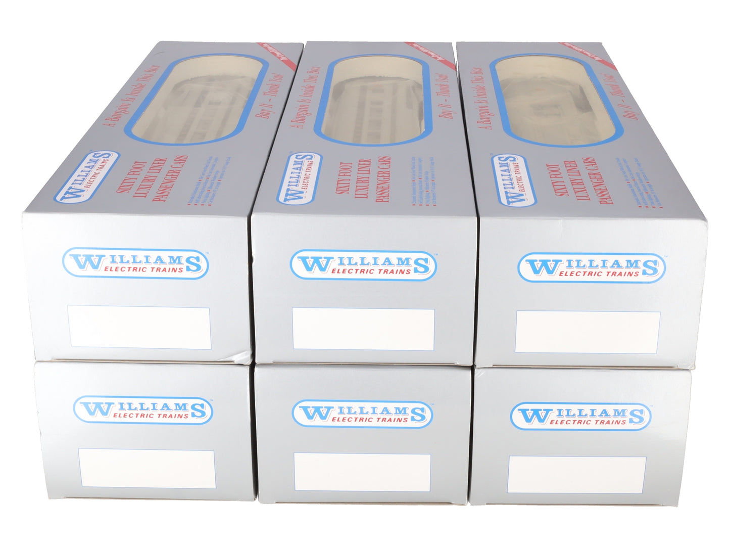 Williams LL609 O Pennsylvania Luxury Liner Passenger Car Set (Set of 6) EX/Box