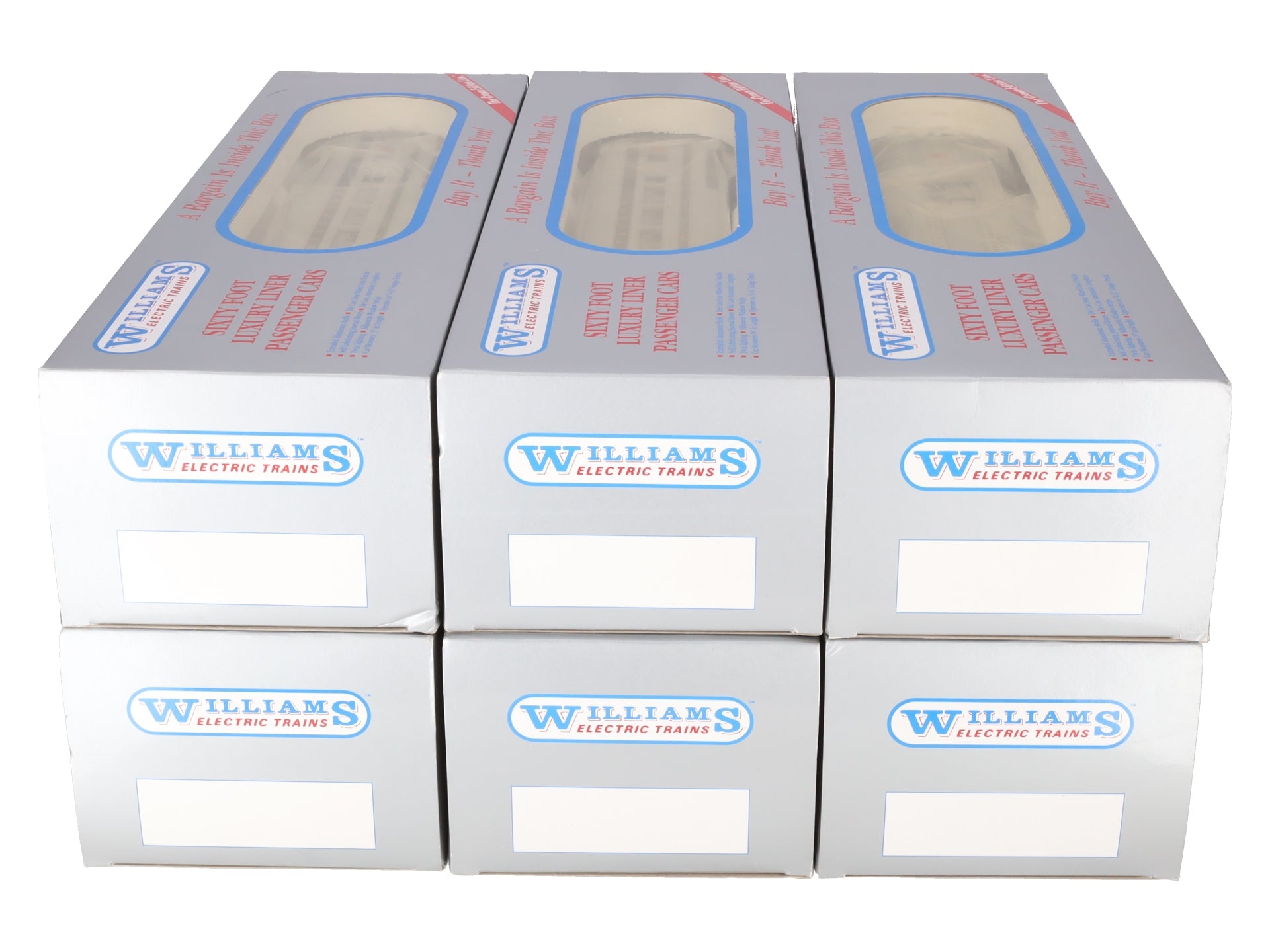 Williams LL609 O Pennsylvania Luxury Liner Passenger Car Set (Set of 6) EX/Box