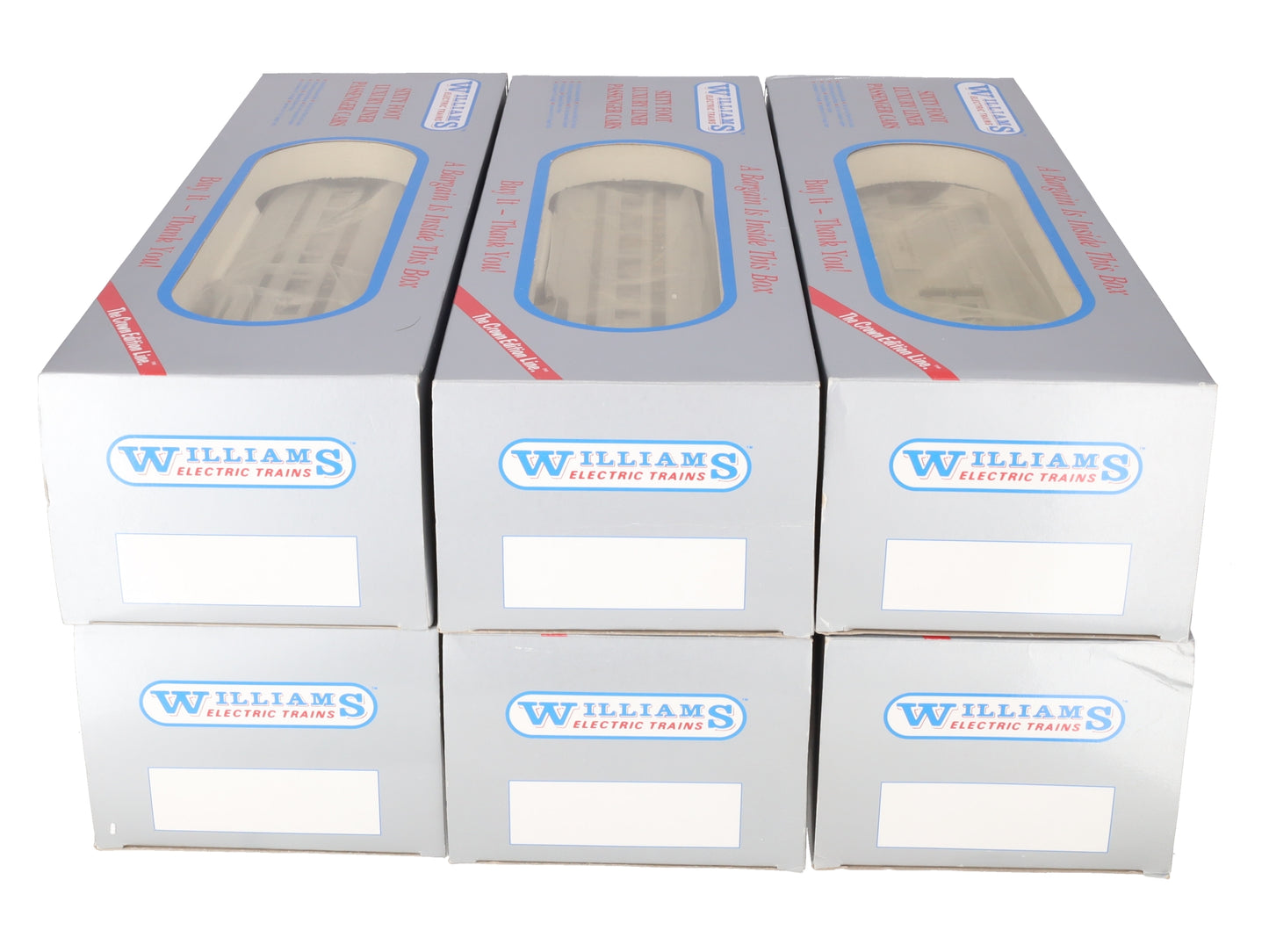 Williams LL609 O Pennsylvania Luxury Liner Passenger Car Set (Set of 6) EX/Box