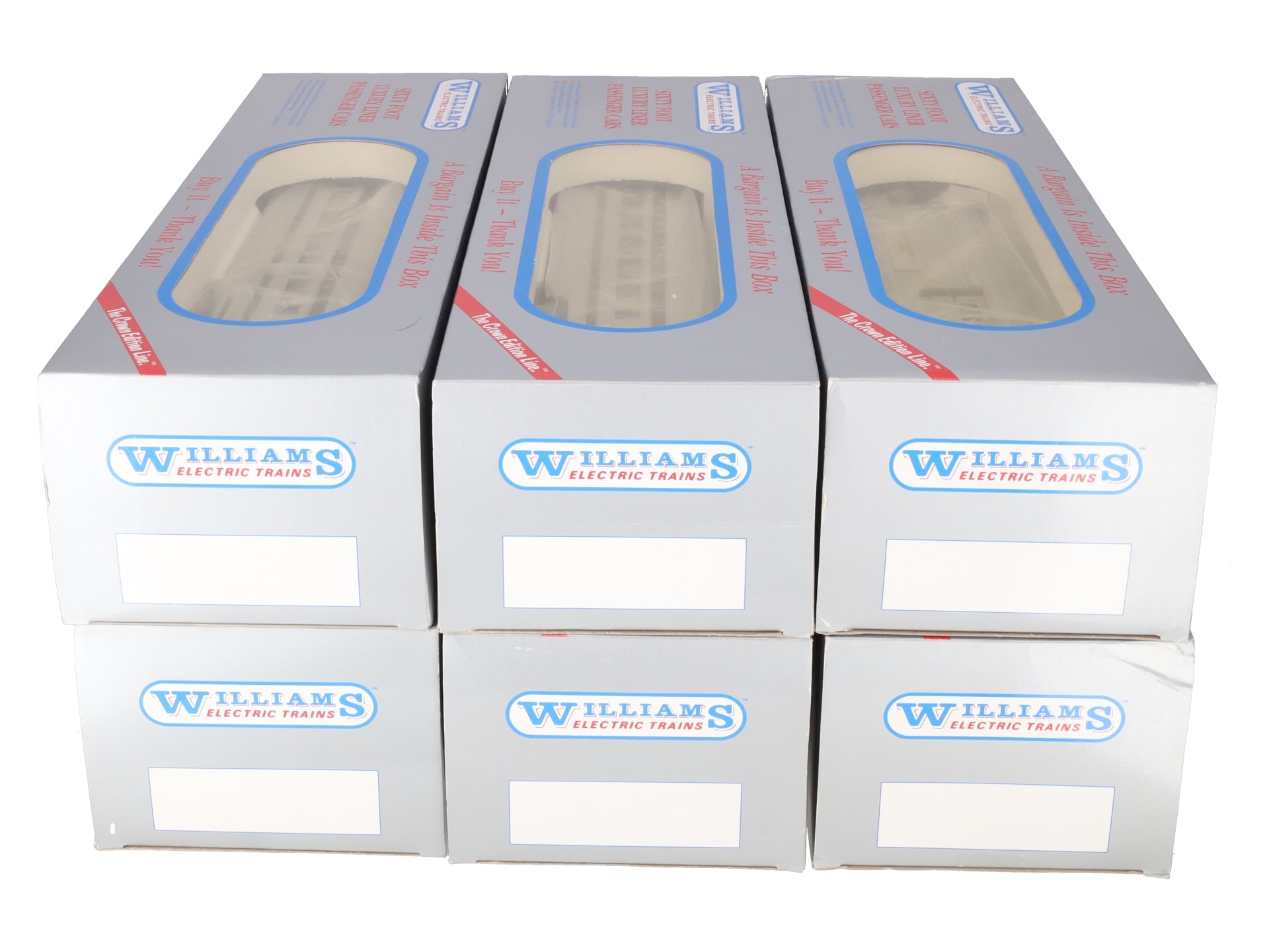 Williams LL609 O Pennsylvania Luxury Liner Passenger Car Set (Set of 6) EX/Box