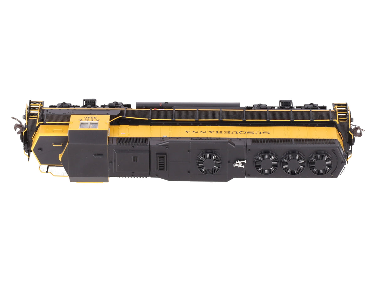 Atlas 10004023 HO Scale Susquehanna Silver Series GP40 Diesel Locomotive #3040