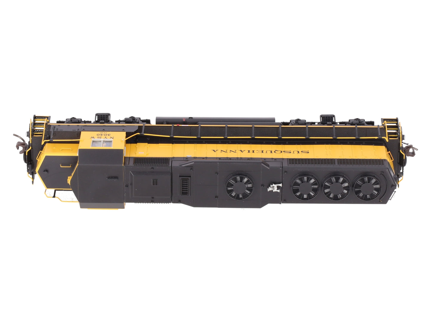Atlas 10004023 HO Scale Susquehanna Silver Series GP40 Diesel Locomotive #3040 EX/Box