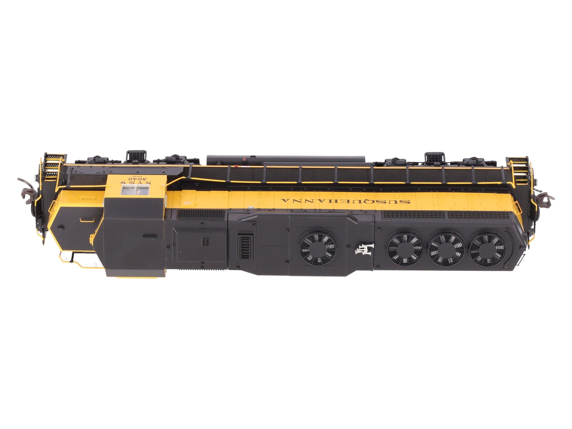 Atlas 10004023 HO Scale Susquehanna Silver Series GP40 Diesel Locomotive #3040 EX/Box