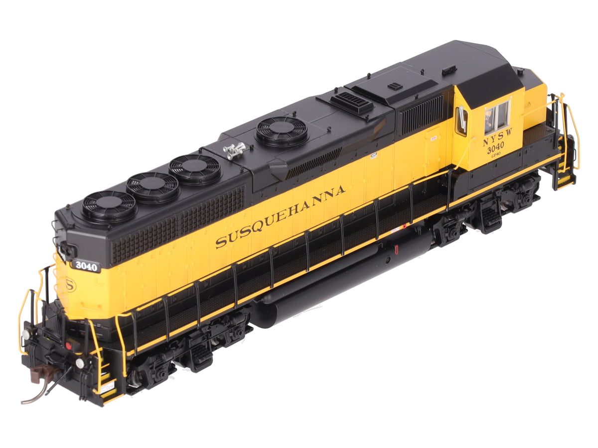 Atlas 10004023 HO Scale Susquehanna Silver Series GP40 Diesel Locomotive #3040