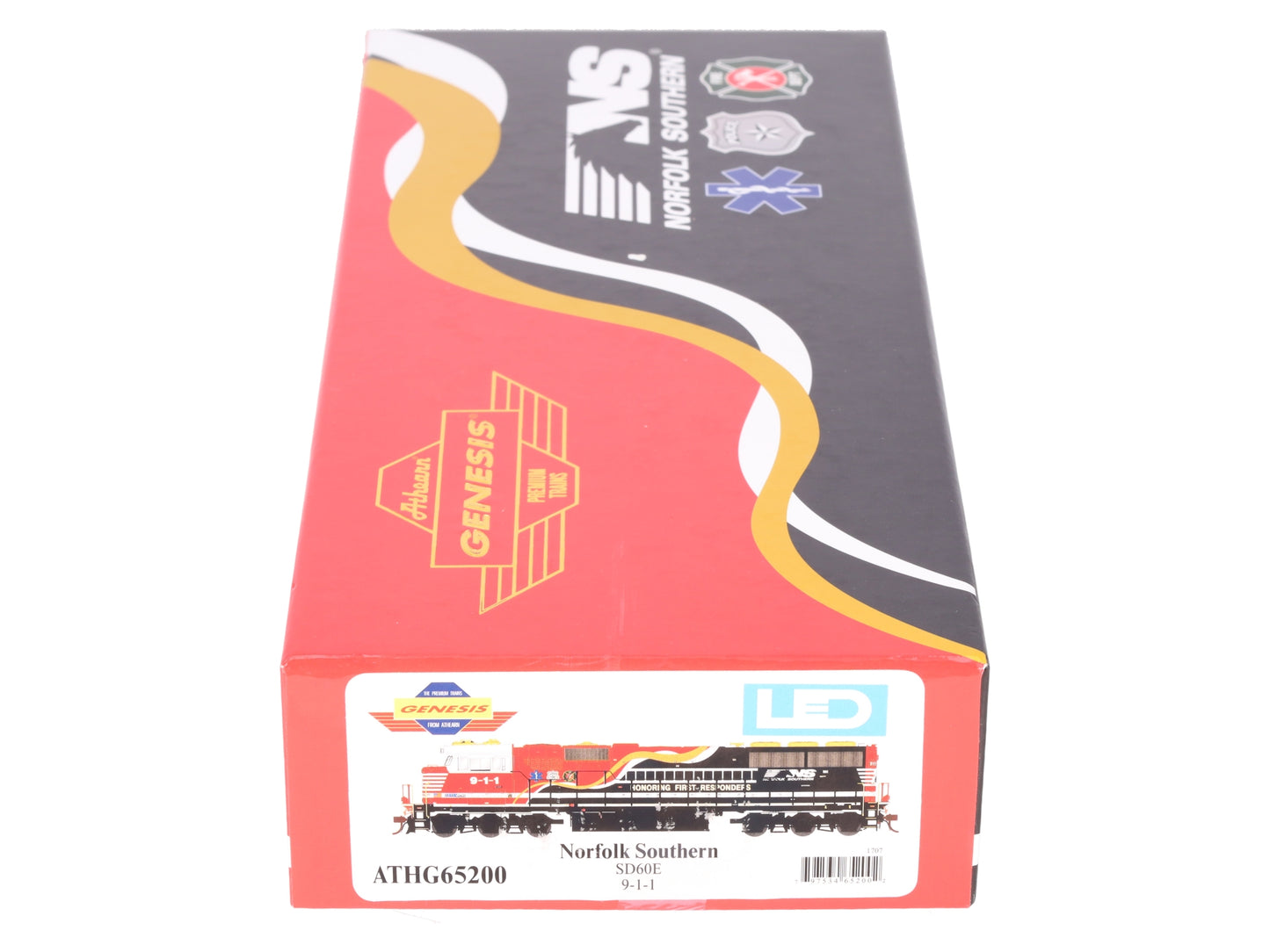 Athearn G65200 HO Scale Norfolk Southern SD60E Diesel Locomotive #911 EX/Box