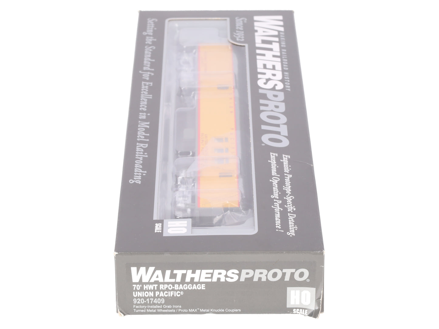 Walthers 920-17409 HO Scale UP 70' Heavyweight Railway Post Office Baggage Car NIB