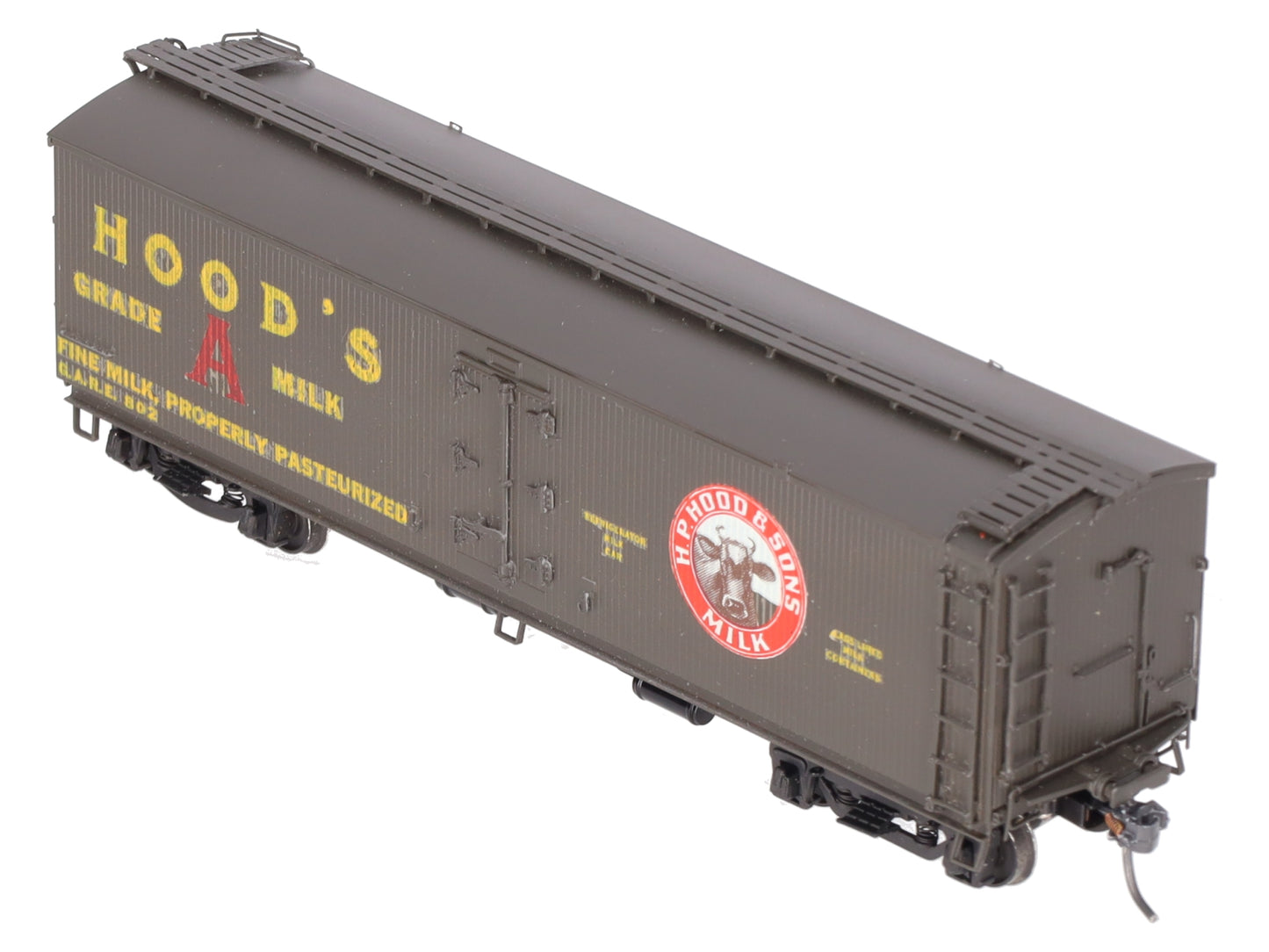 Precision Scale Company 15680 HO BRASS Custom Hood's Milk Tank Car- F/P EX/Box