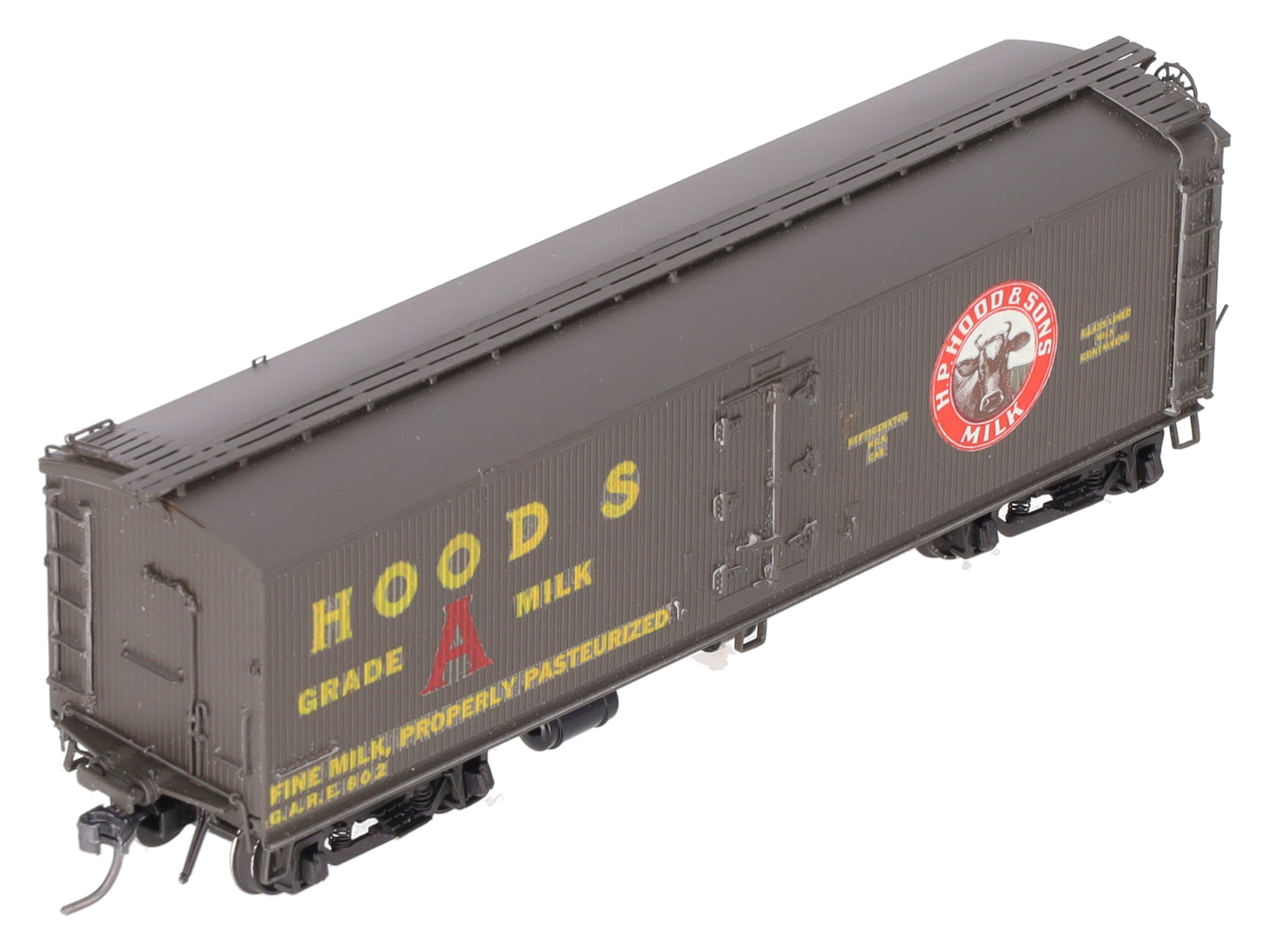 Precision Scale Company 15680 HO BRASS Custom Hood's Milk Tank Car- F/P EX/Box