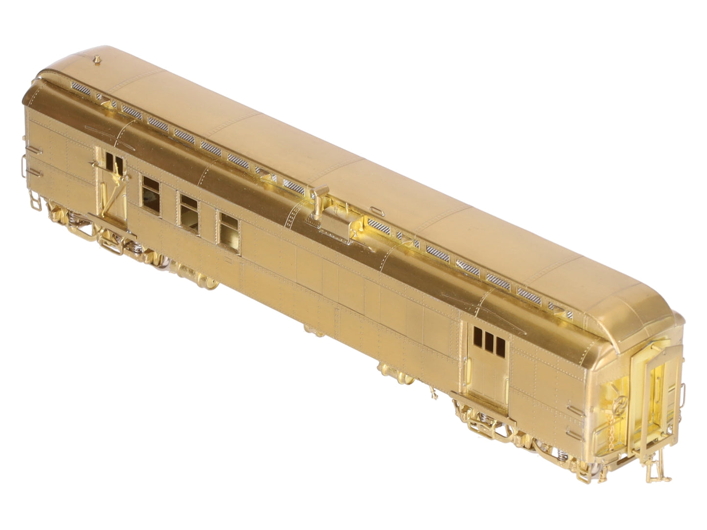 Precision Scale Company 15608 HO BRASS 1400 Series RPO/Baggage Car- Unpainted EX/Box