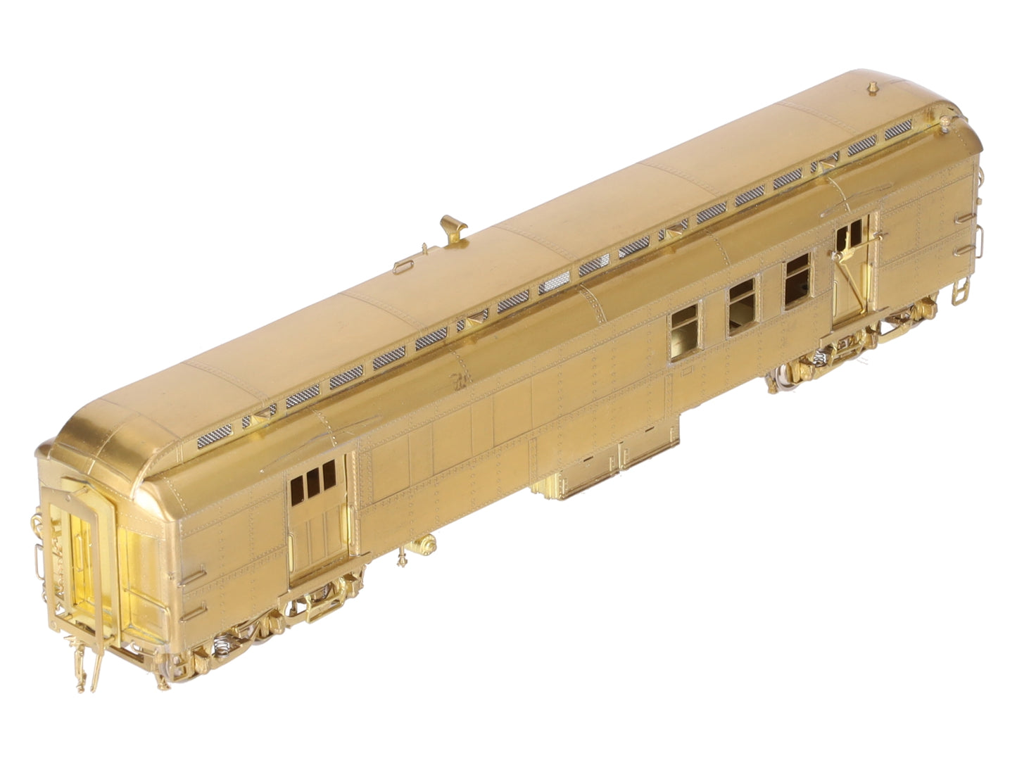 Precision Scale Company 15608 HO BRASS 1400 Series RPO/Baggage Car- Unpainted EX/Box