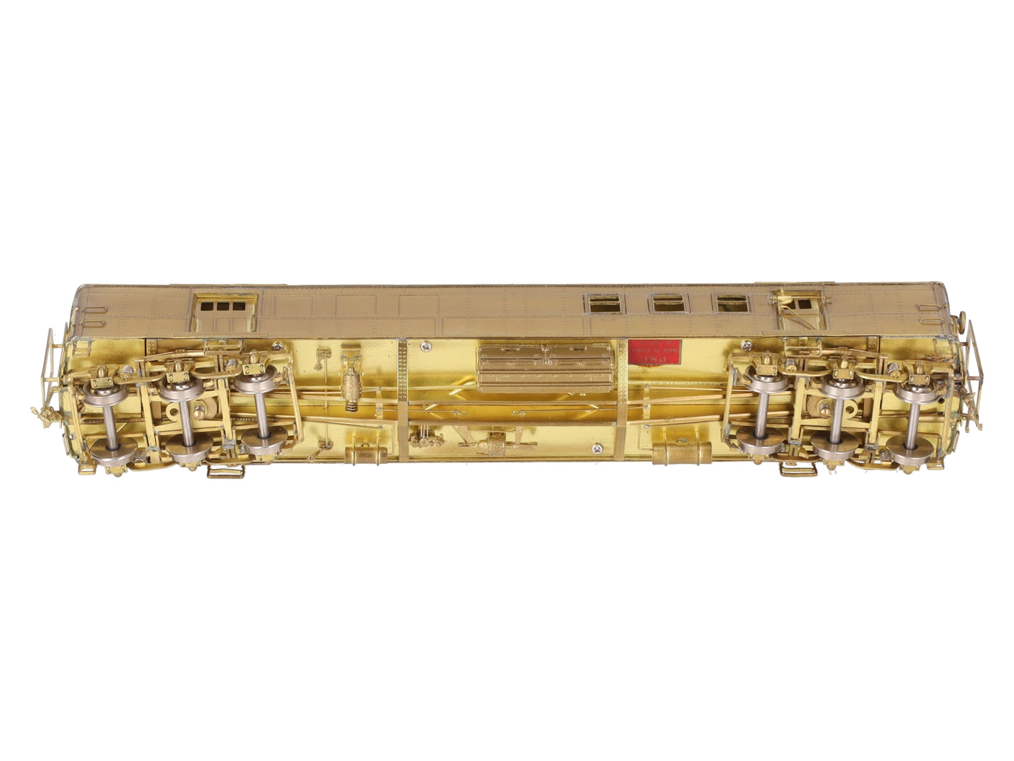 Precision Scale Company 15608 HO BRASS 1400 Series RPO/Baggage Car- Unpainted EX/Box