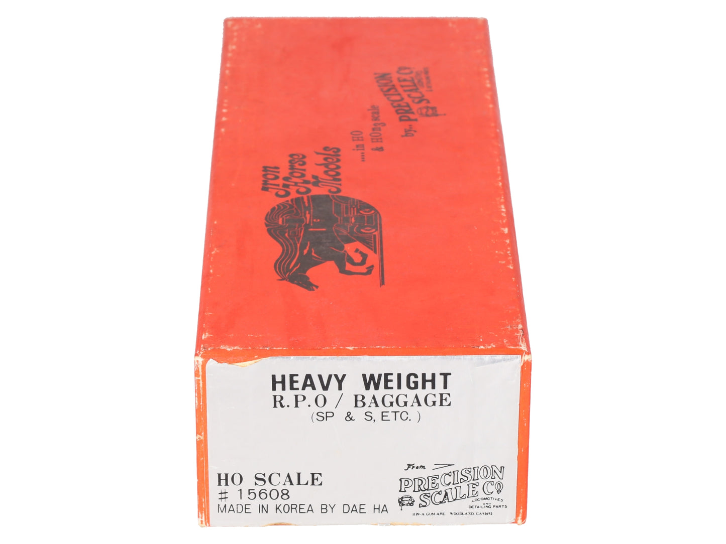 Precision Scale Company 15608 HO BRASS 1400 Series RPO/Baggage Car- Unpainted EX/Box