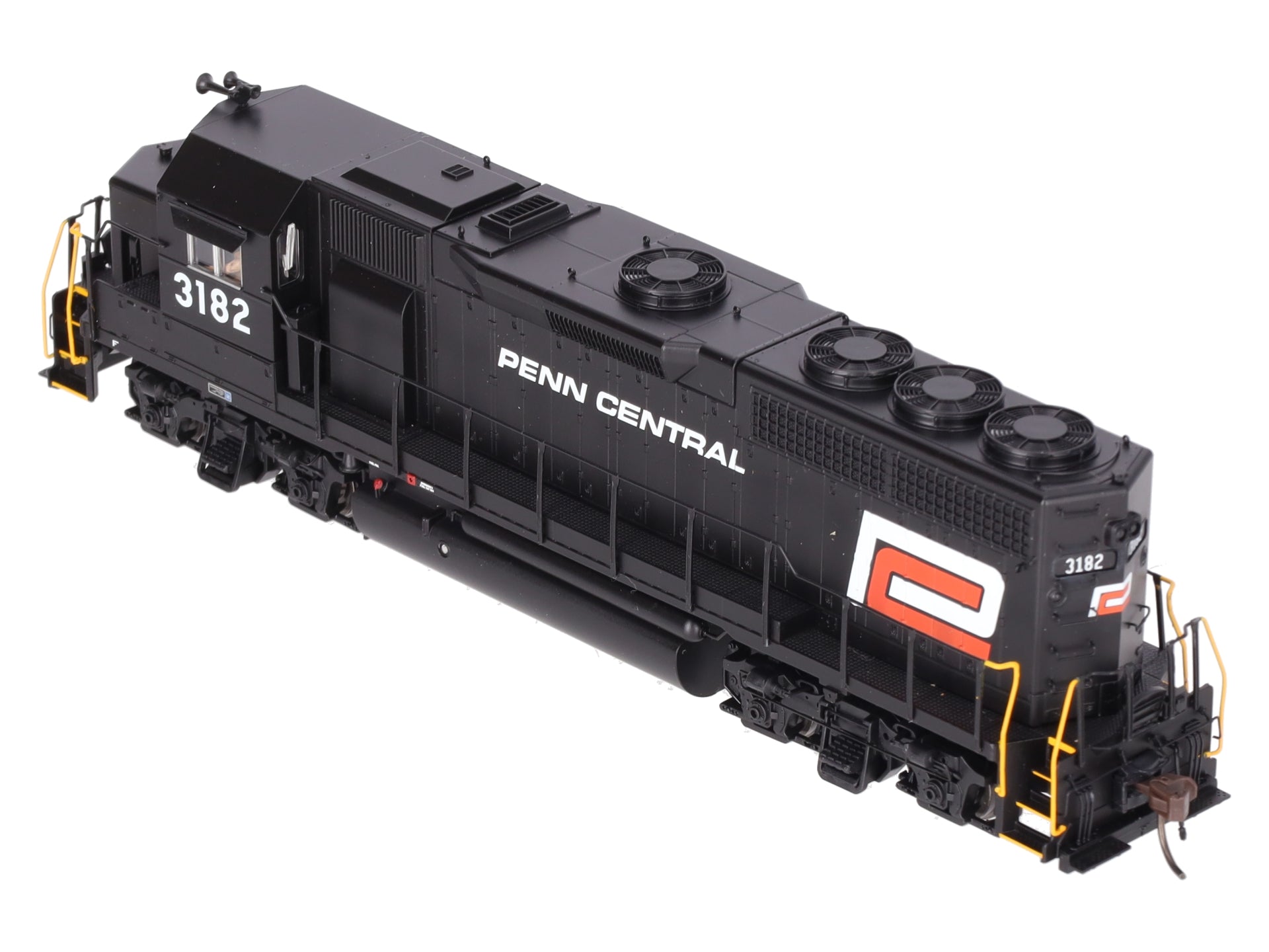 Atlas 10004016 HO Scale Penn Central Silver Series GP40 Diesel Locomotive #3182 EX/Box