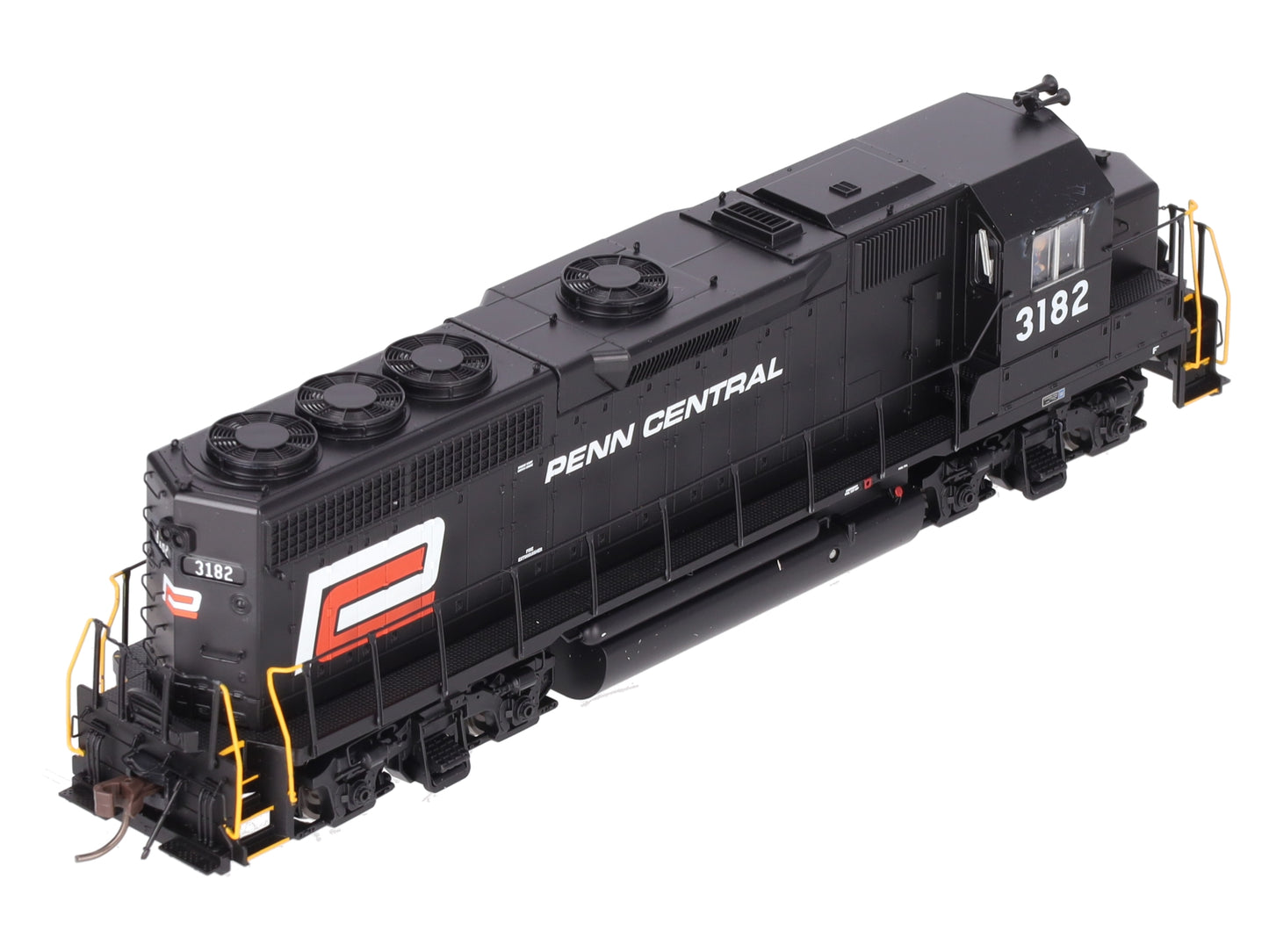 Atlas 10004016 HO Scale Penn Central Silver Series GP40 Diesel Locomotive #3182 EX/Box