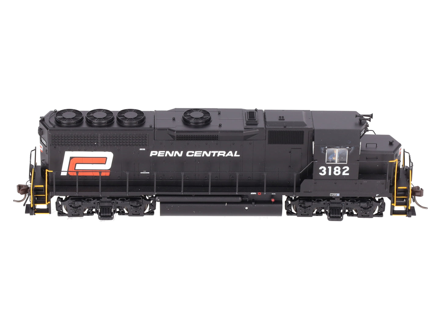 Atlas 10004016 HO Scale Penn Central Silver Series GP40 Diesel Locomotive #3182 EX/Box