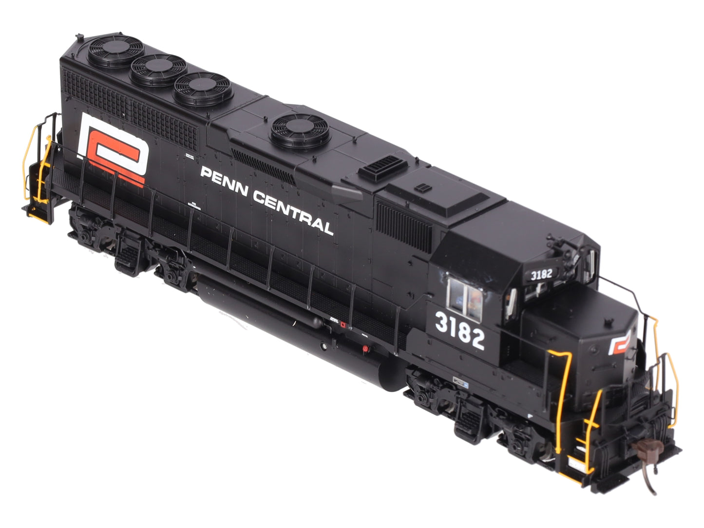 Atlas 10004016 HO Scale Penn Central Silver Series GP40 Diesel Locomotive #3182 EX/Box