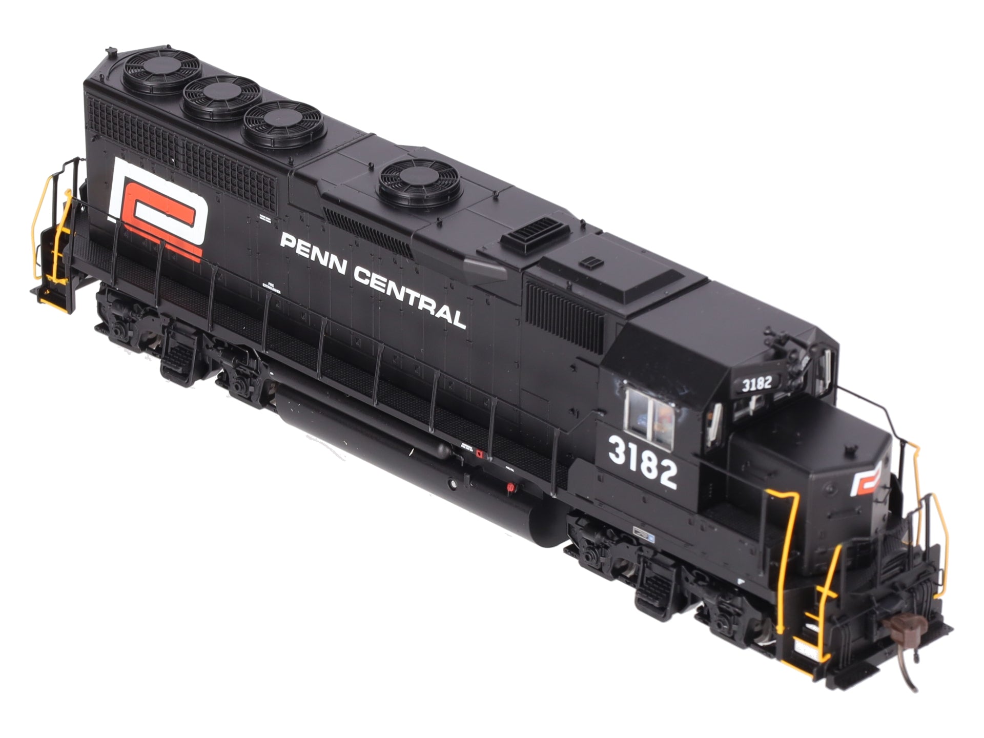 Atlas 10004016 HO Scale Penn Central Silver Series GP40 Diesel Locomotive #3182 EX/Box