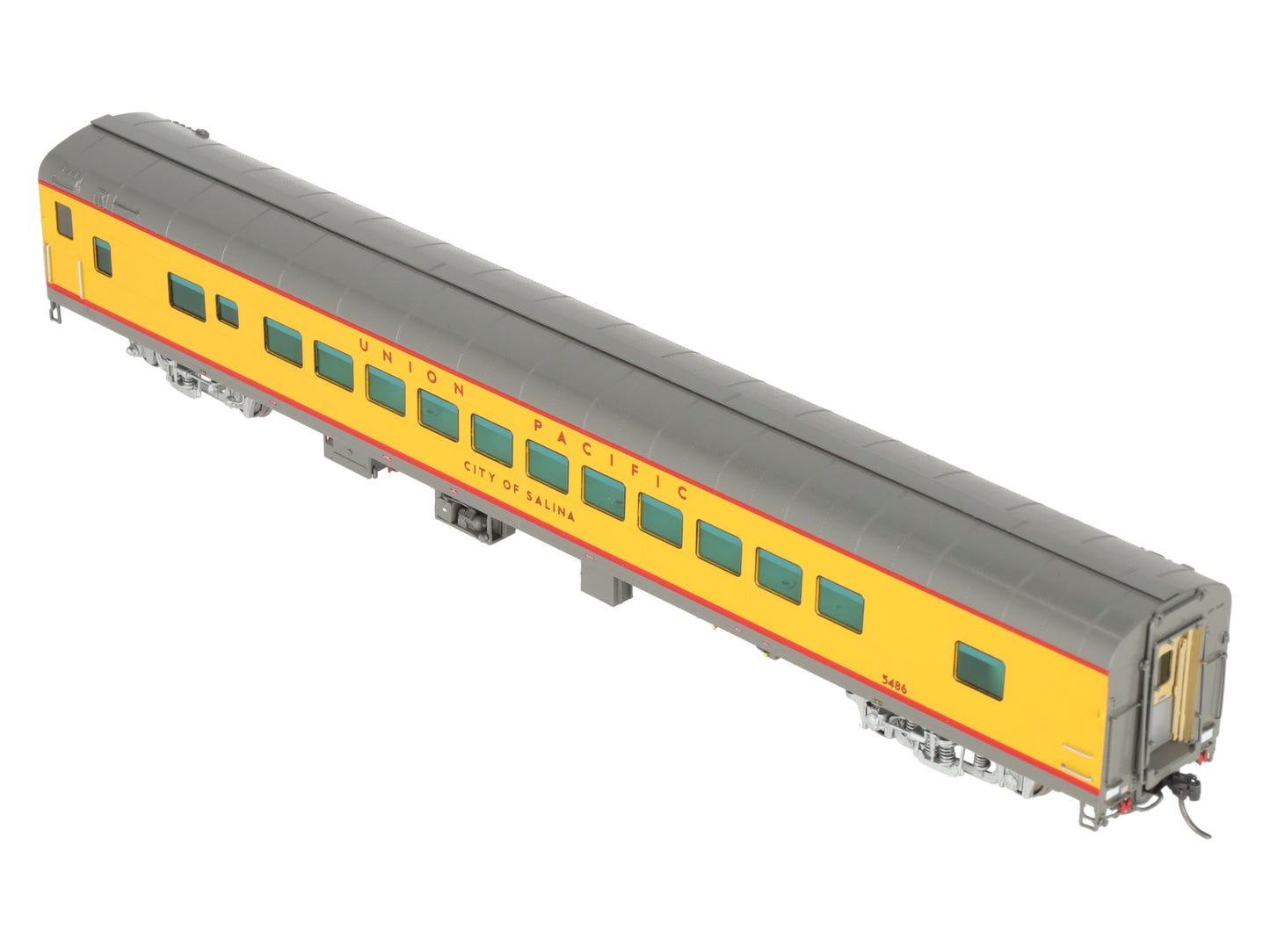 Overland 3438.1 HO Union Pacific "City of Salina" Coach Car #5486- F/P LN/Box