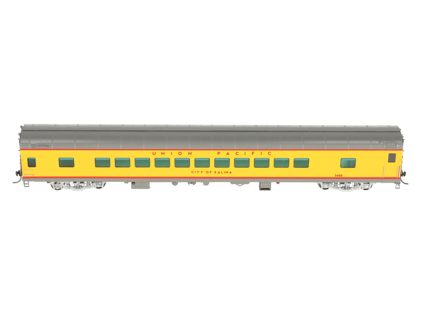 Overland 3438.1 HO Union Pacific "City of Salina" Coach Car #5486- F/P LN/Box