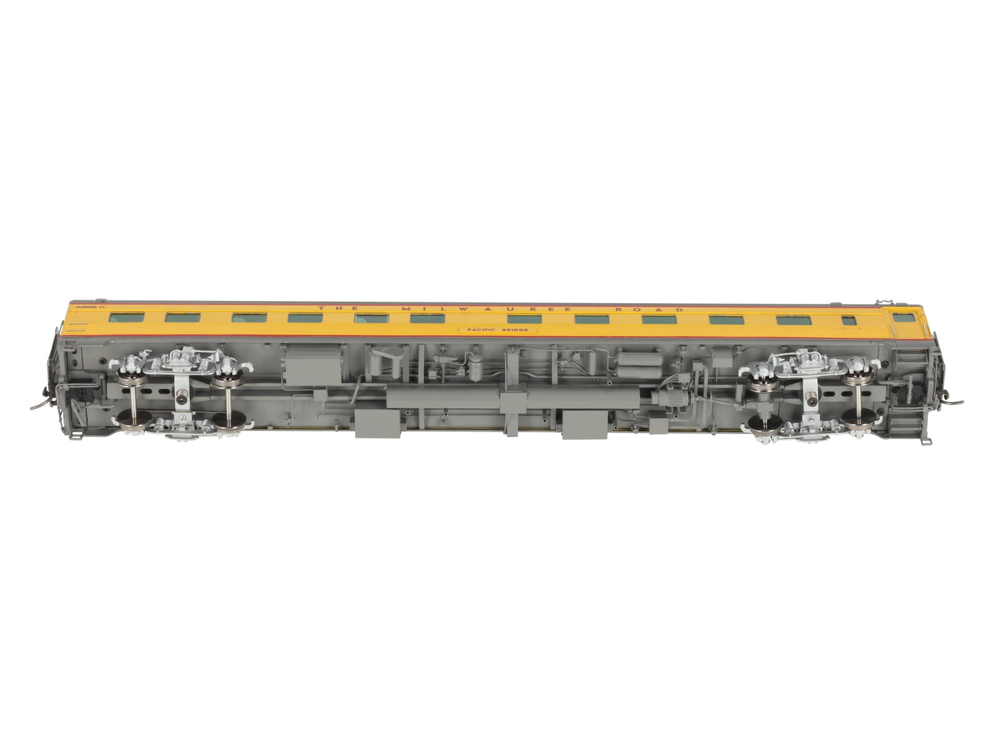 Overland 087040007.6 HO Scale BRASS MR "Pacific Bridge" Sleeper #3e LN/Box