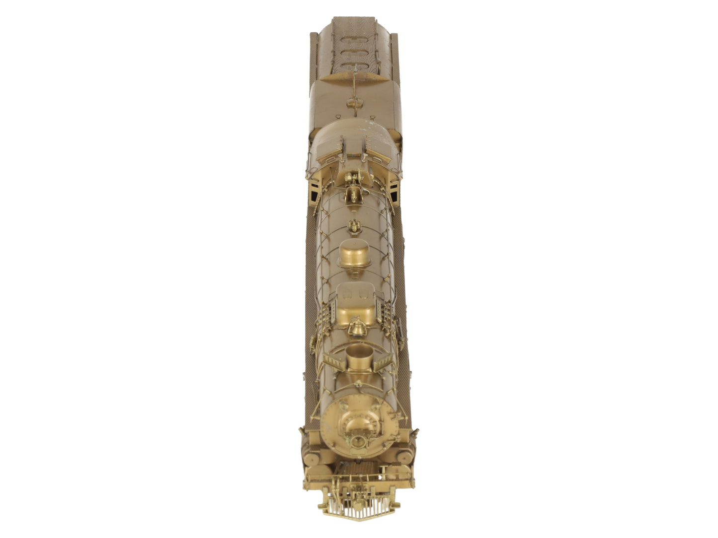 Overland UP 5090 HO BRASS Union Pacific 4-10-2 Steam Engine w/Tender -Unpainted EX/Box