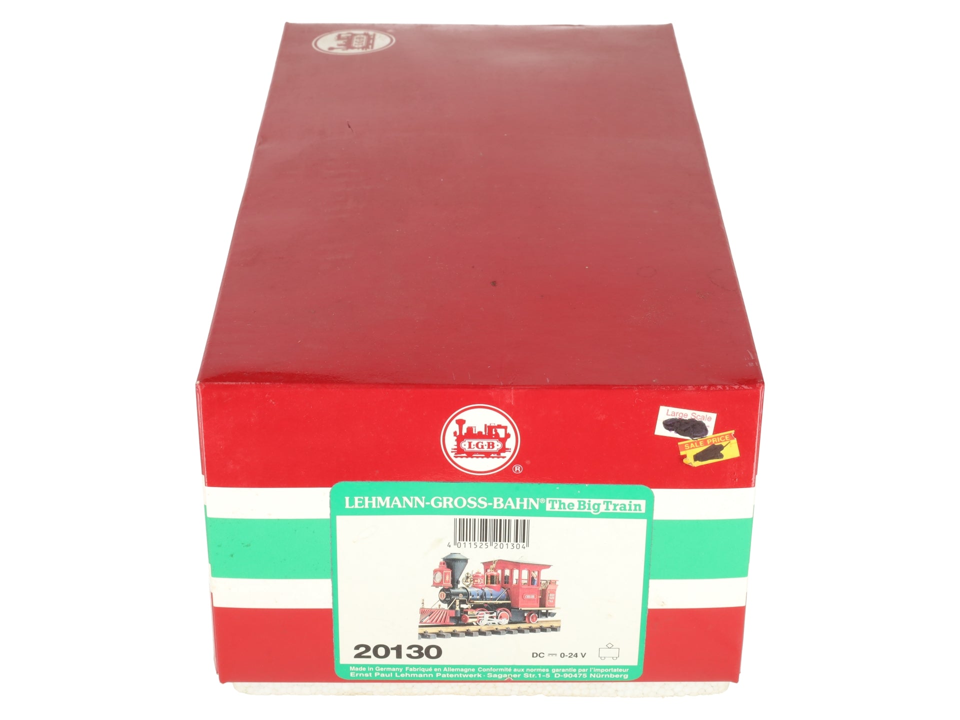LGB 20130 G Scale Grizzly Flats Chloe Steam Locomotive EX/Box