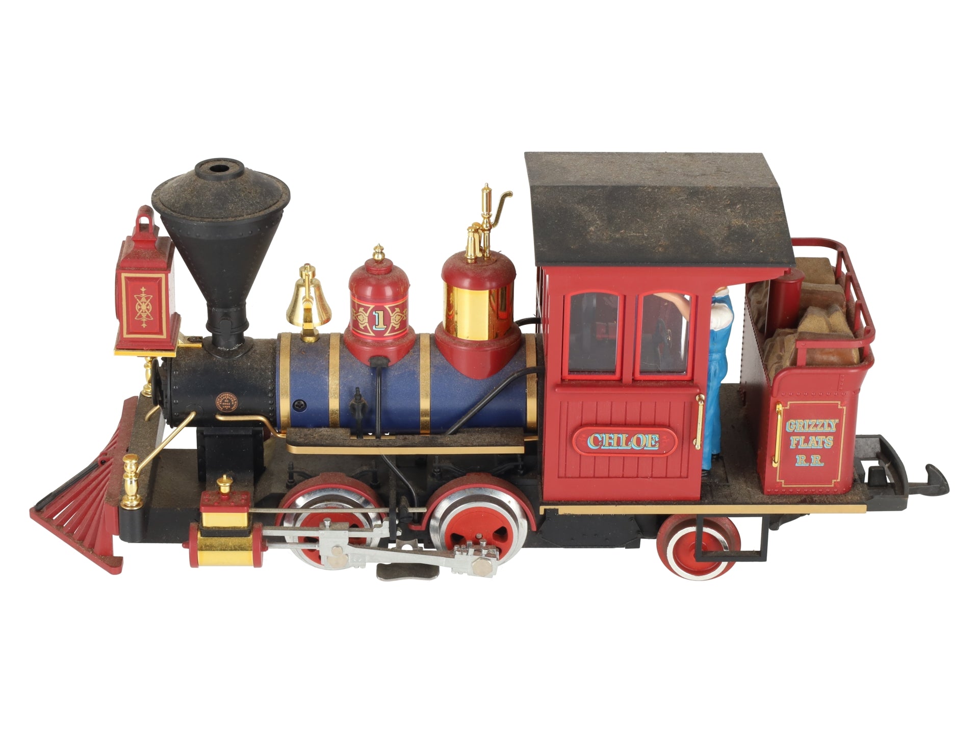 LGB 20130 G Scale Grizzly Flats Chloe Steam Locomotive EX/Box