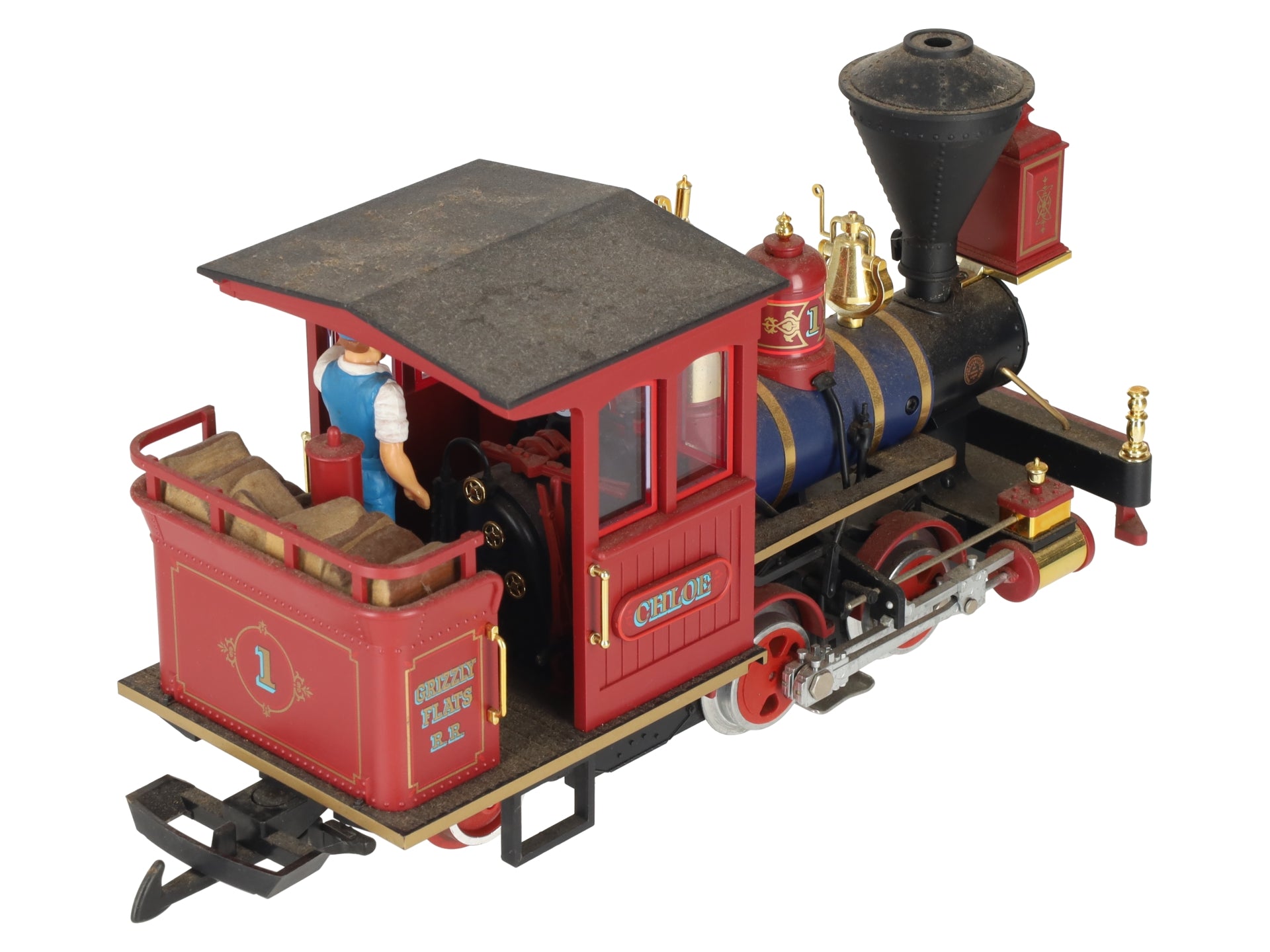 LGB 20130 G Scale Grizzly Flats Chloe Steam Locomotive EX/Box