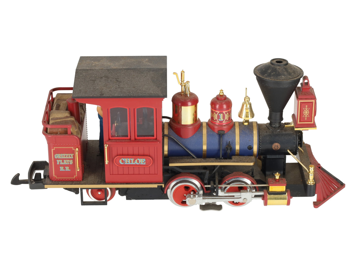 LGB 20130 G Scale Grizzly Flats Chloe Steam Locomotive EX/Box